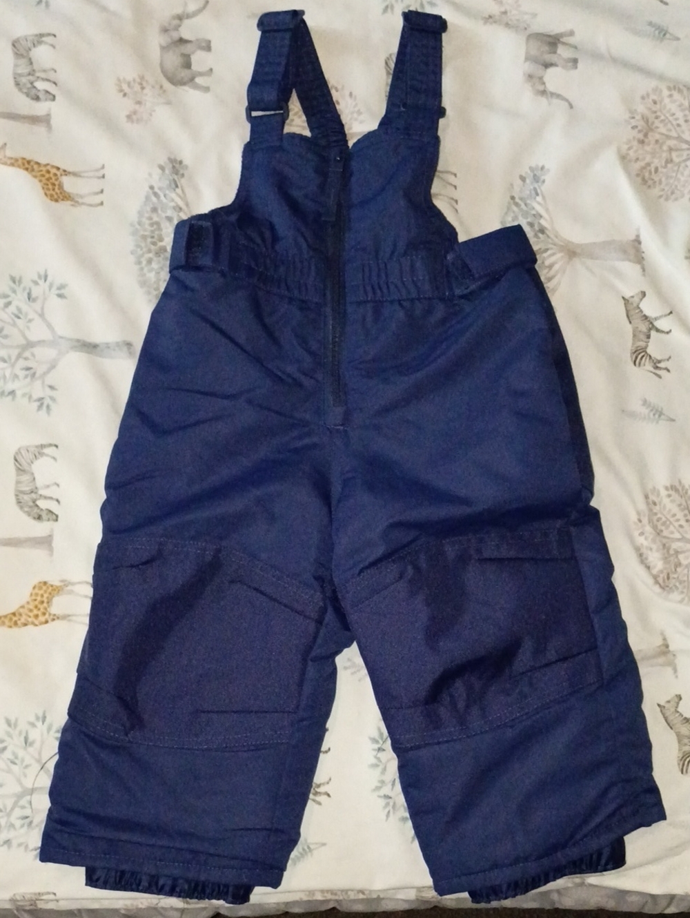 Cat & Jack Navy Blue Kids Snow Bib Puffers
